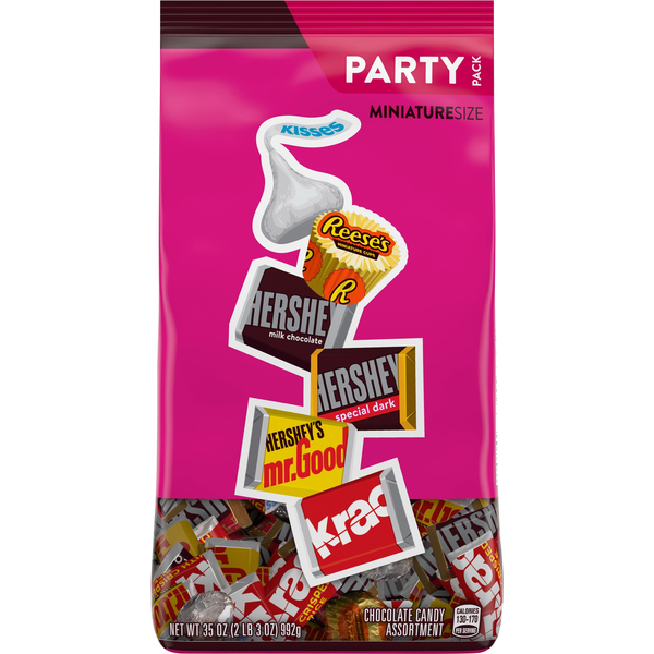 Candy & Chocolate Hershey's And Reese's KISSES Milk Chocolate Candy Assortment hero