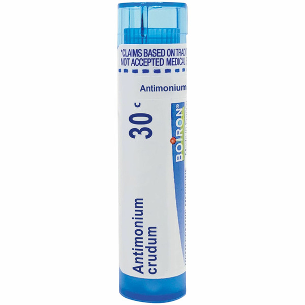 Homeopathic Products Boiron Antimonium Crudum 30C, Homeopathic Medicine for Hemorrhoids hero