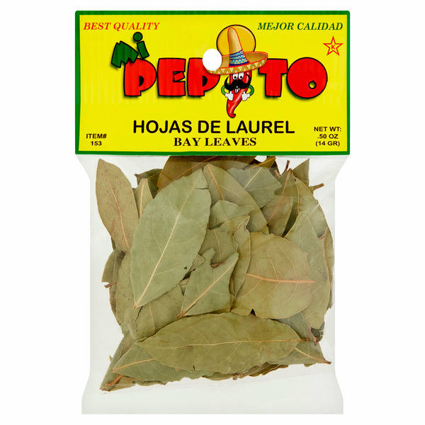 Spices & Seasonings Mi Pepito Bay Leaves .50 Oz hero