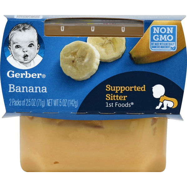 Baby Food & Formula Gerber 1st Foods Bananas Purees-Fruit hero