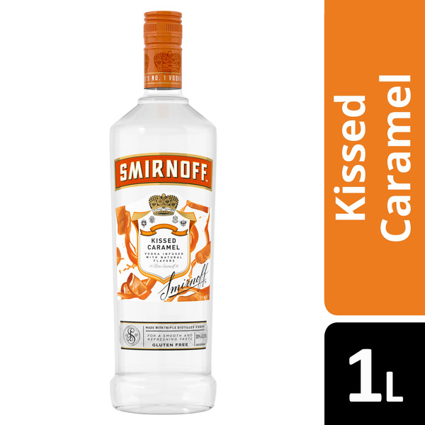 Spirits Smirnoff Kissed Caramel (Vodka Infused with Natural Flavors) hero