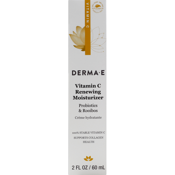 Beauty DERMA E Moisturizer, Renewing, Vitamin C hero