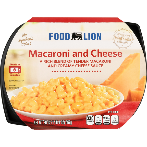 Prepared Sides Food Lion Macaroni & Cheese hero