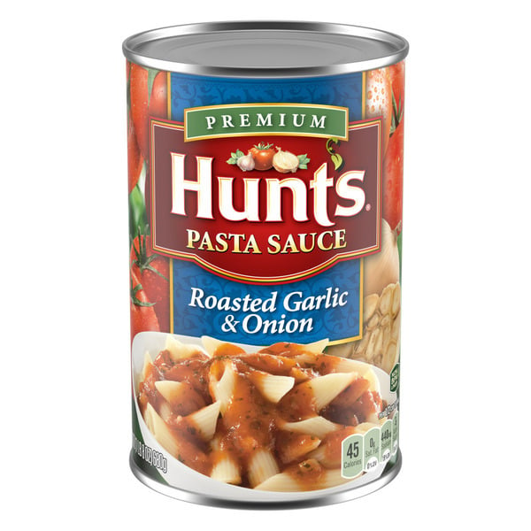 Pasta Sauce & Marinades Hunt's Roasted Garlic & Onion Pasta Sauce hero