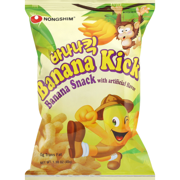 Chips & Pretzels Nongshim Banana Kick hero