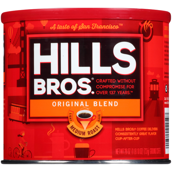 Coffee Hills Bros. Original Blend Medium Roast Ground Coffee hero