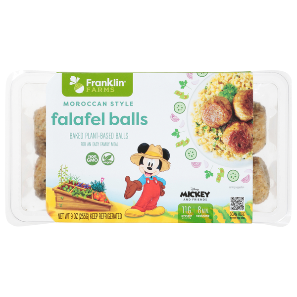 Frozen Meals Franklin Farms Falafel Balls, Moroccan Style hero