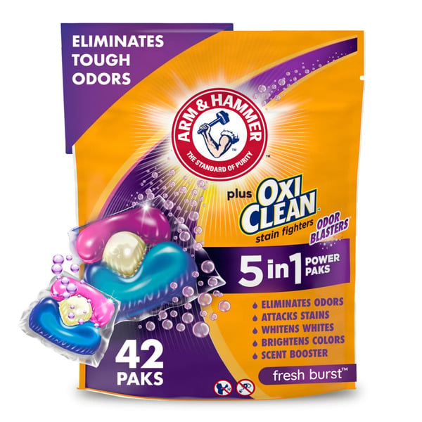 Laundry Arm & Hammer Plus Oxiclean With Odor Blasters Laundry Detergent hero