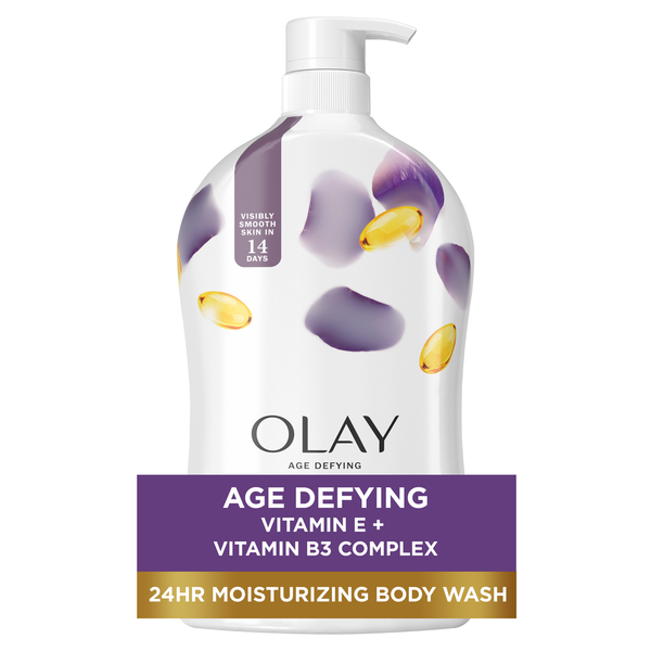 Facial Care Olay Age Defying Body Wash with Vitamin E hero