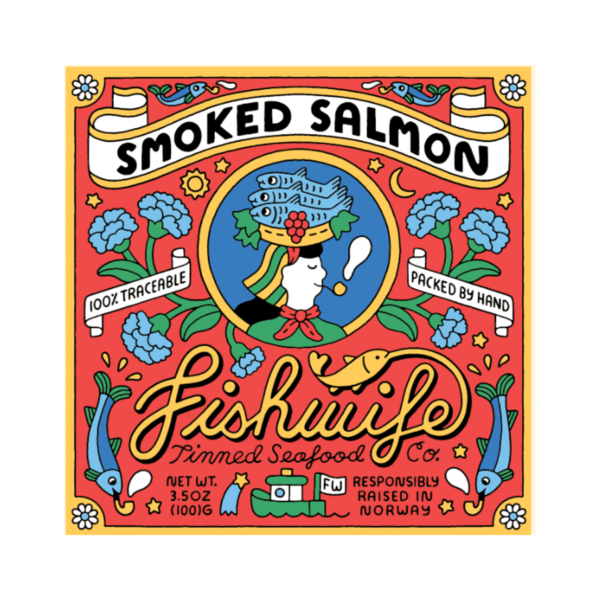 Canned Meat & Seafood Fishwife Smoked Atlantic Salmon hero