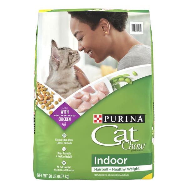 Cat Food & Care Purina Cat Chow Indoor Dry Cat Food, Hairball + Healthy Weight hero