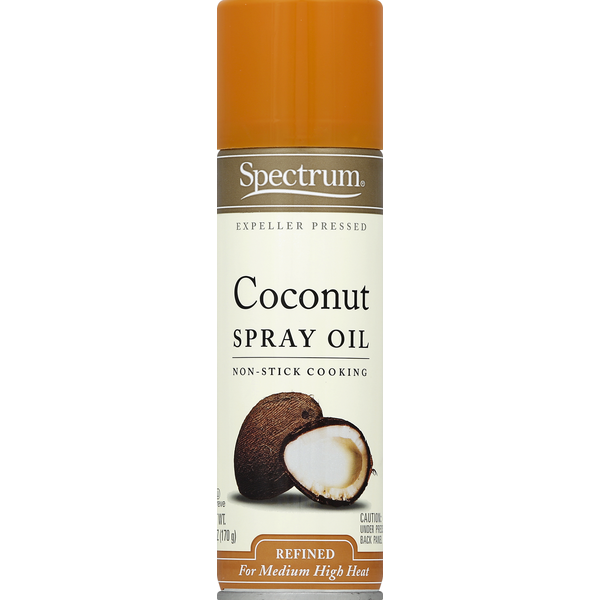 Salad Dressing, Oils & Vinegars Spectrum Spray Oil, Coconut hero