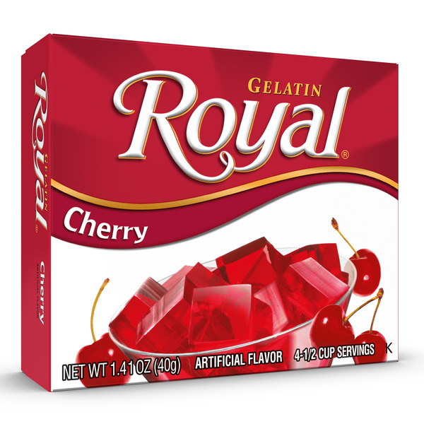 Baking & Supplies Royal Cherry Gelatin Mix hero