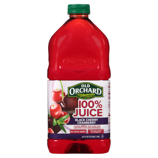 Juice & Nectars Old Orchard 100% Juice, Black Cherry Cranberry hero