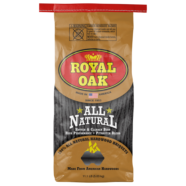 More Household Royal Oak Hardwood Briquets, 100% All Natural hero