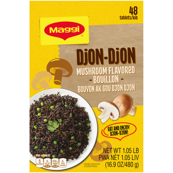 Maggi Djon-Djon Mushroom Flavored Bouillon Tablets hero