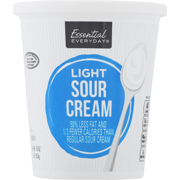 Other Creams & Cheeses Essential Everyday Sour Cream, Light hero