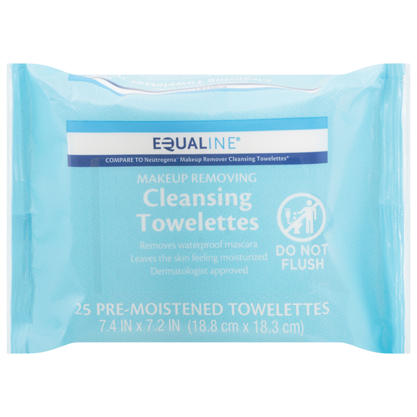 Beauty Equaline Cleansing Towelettes, Makeup Removing hero