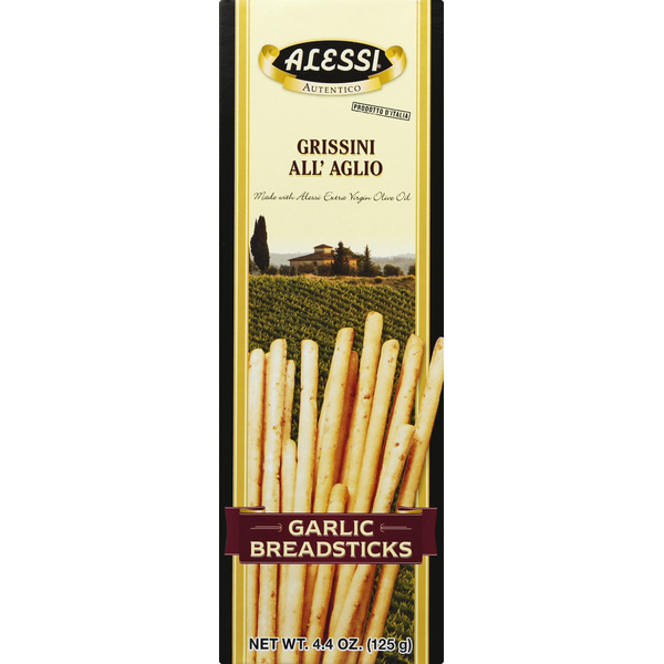 Bread Alessi Breadsticks, Garlic hero