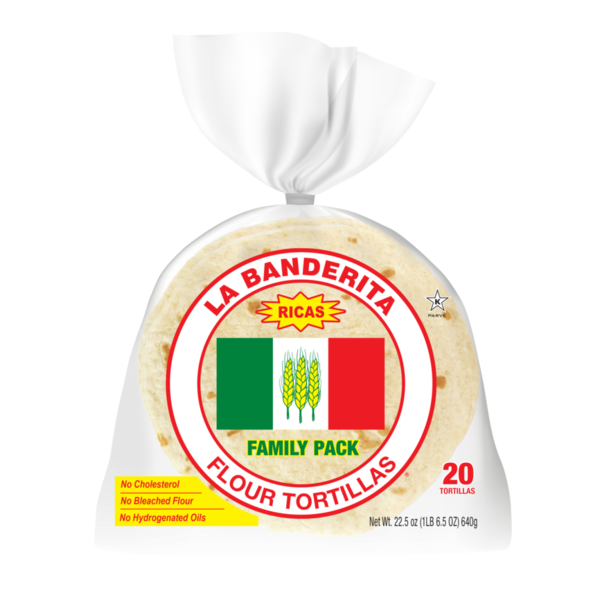 Tortillas & Flat Bread La Banderita Flour Tortillas, Family Pack hero