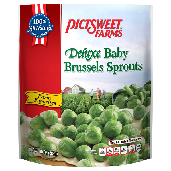 Frozen Produce Pictsweet Farms Deluxe Baby Brussels Sprouts hero