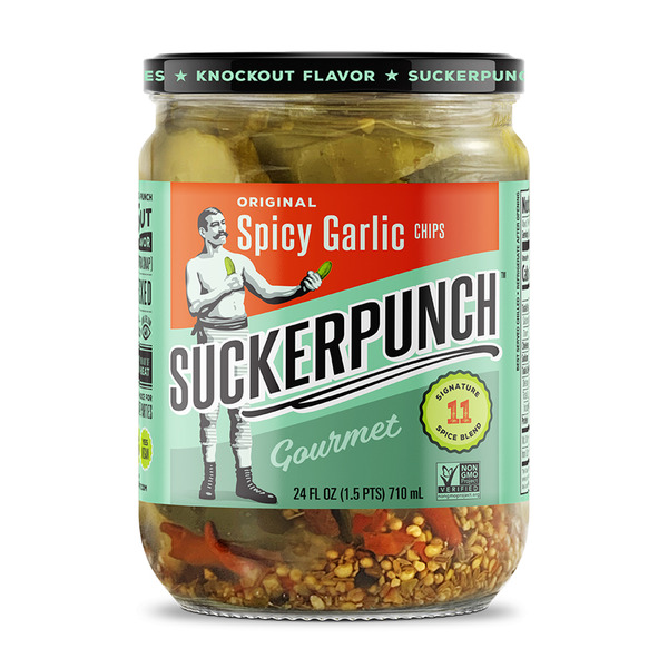 Pickled Goods & Olives SuckerPunch Spicy Garlic Chips hero