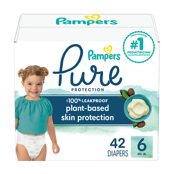 Diapers & Wipes Pampers Pure Protection Diapers hero