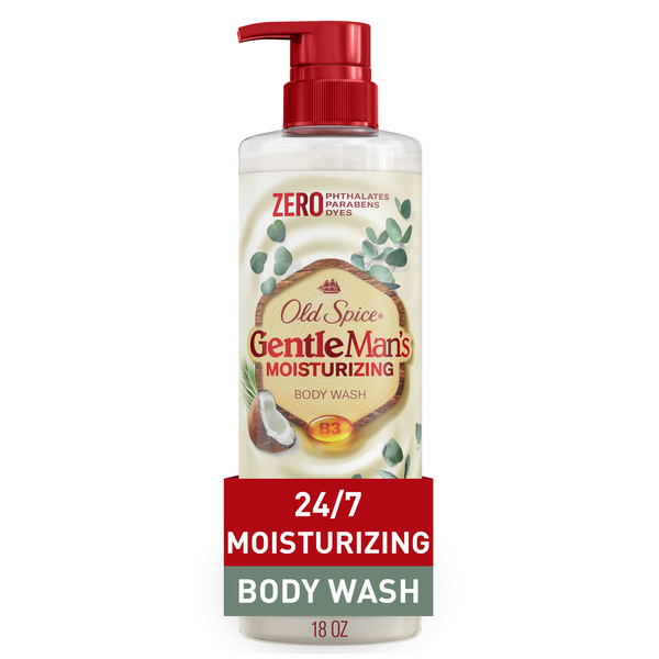 Old Spice Men's Body Wash GentleMan's Blend Eucalyptus and Coconut Oil hero