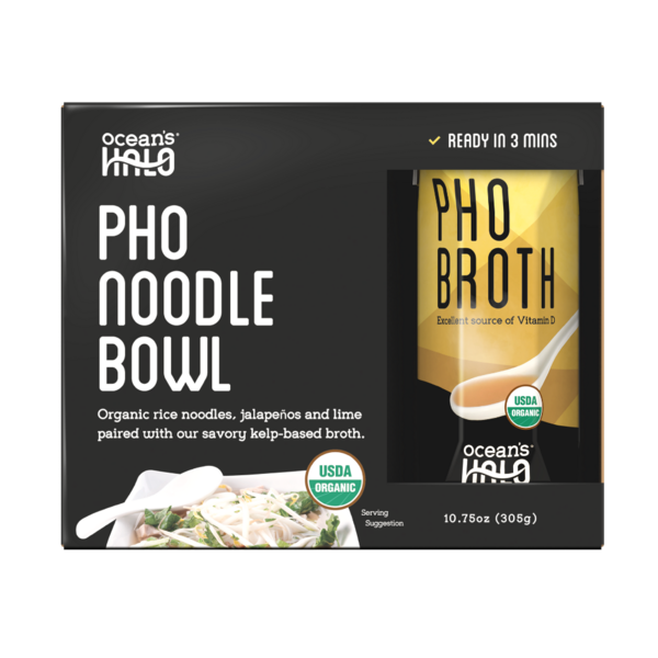 Prepared Soups & Salads Ocean's Halo Organic and Vegan Pho Noodle Bowl hero