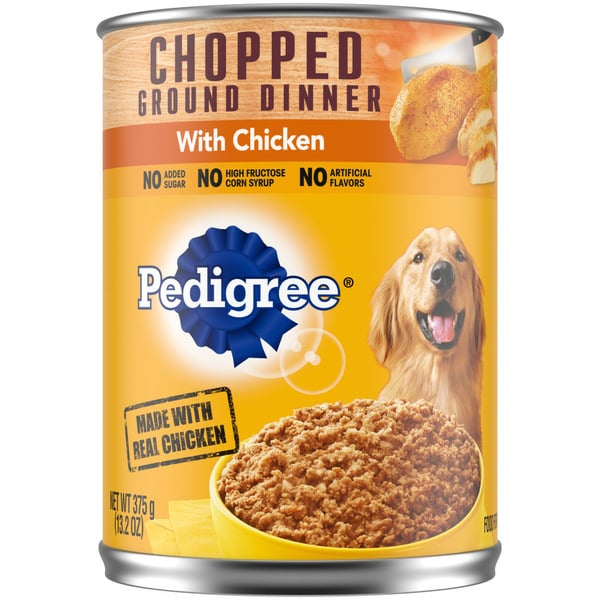 Wet Dog Food Pedigree With Chopped Chicken, Wet Dog Food hero