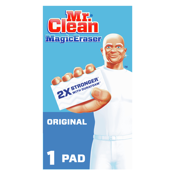 Cleaning Supplies Mr. Clean Magic Eraser Original, Cleaning Pads with Durafoam hero