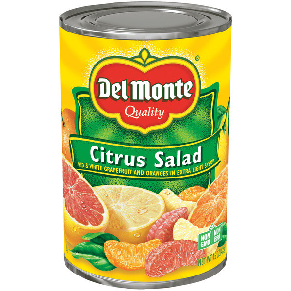 Canned Fruit & Applesauce Del Monte Citrus Salad hero