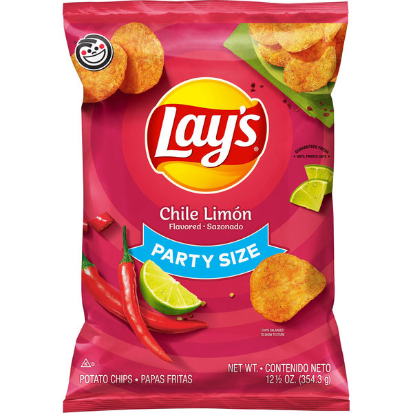 Chips & Pretzels Lay's Chili Limon Potato Chips hero