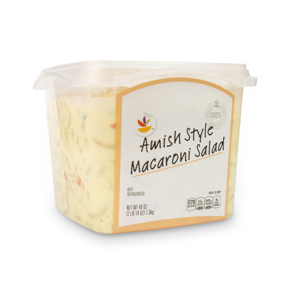 Prepared Soups & Salads Store Brand Macaroni Salad, Amish Style hero