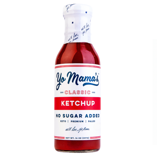 Condiments Yo Mama's Foods Classic Ketchup hero