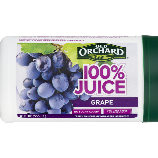 Frozen Juice/Fruit Old Orchard 100% Juice, Grape hero