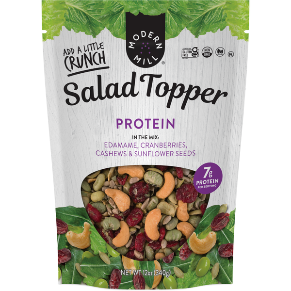 Nuts, Seeds & Dried Fruit Modern Mill Salad Topper, Protein hero