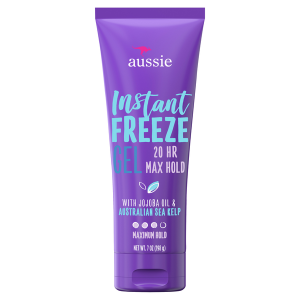 Hair Care Aussie 20-Hour Hold Hair Gel - Instant Freeze Hair Gel hero