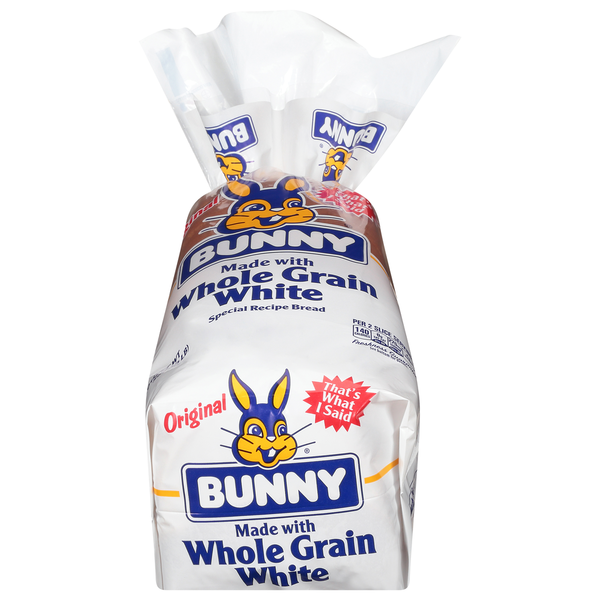 Bread Bunny Bread Ultra-Soft Made with Whole Grain White Bread hero