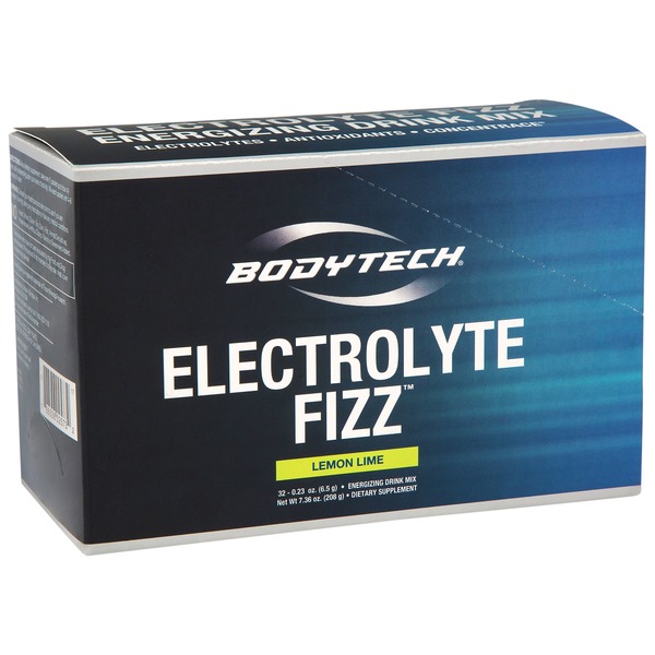 Energy & Endurance BodyTech Electrolyte Fizz - Lemon Lime (32 - 0.23 oz. Packets) hero