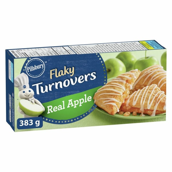 Refrigerated Pudding & Desserts Pillsbury Flaky Turnovers Real Apple hero