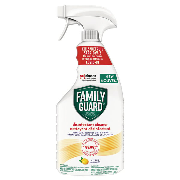 Cleaning Products Family Gaurd Disinfectant Cleaner Trigger - Citrus hero