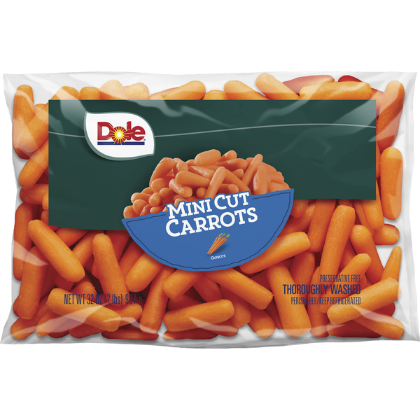 Fresh Vegetables Dole Carrots, Mini Cut hero