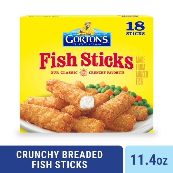 Frozen Appetizers & Sides Gorton's Fish Sticks hero