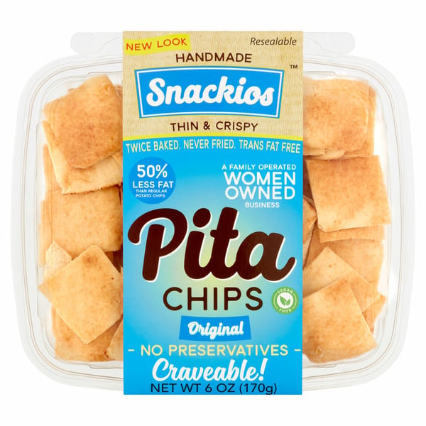 Chips & Pretzels Snackios Original Pita Chips hero