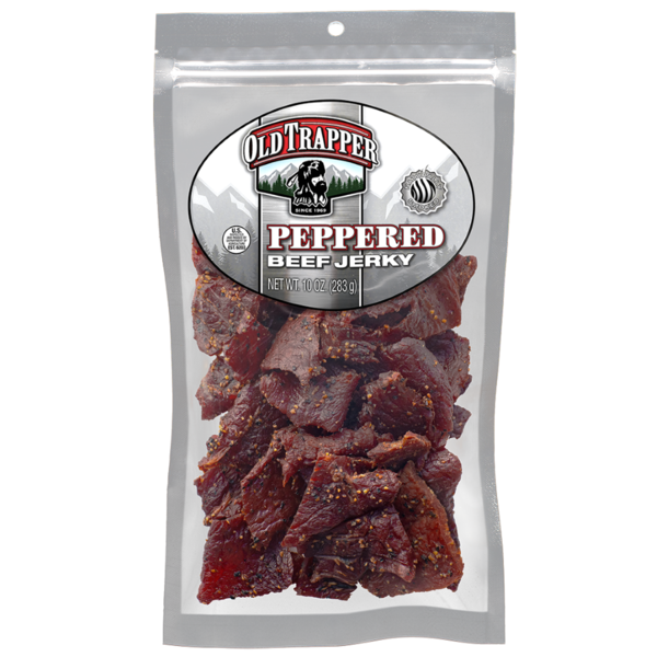 Jerky Old Trapper Peppered Beef Jerky hero