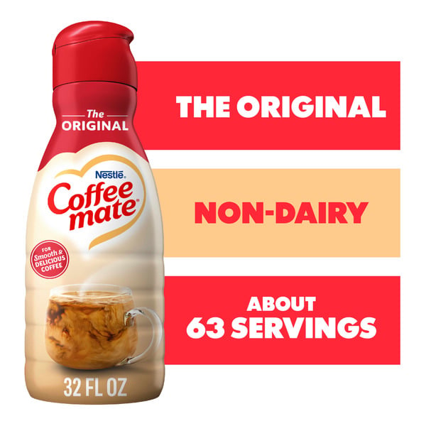 Cream Coffee mate Original Flavored Coffee Creamer Non-Dairy Gluten-Free hero