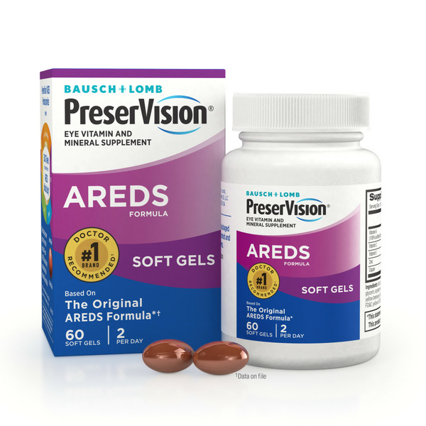 Vitamins & Supplements PreserVision® AREDS Vitamin & Mineral Supplement hero