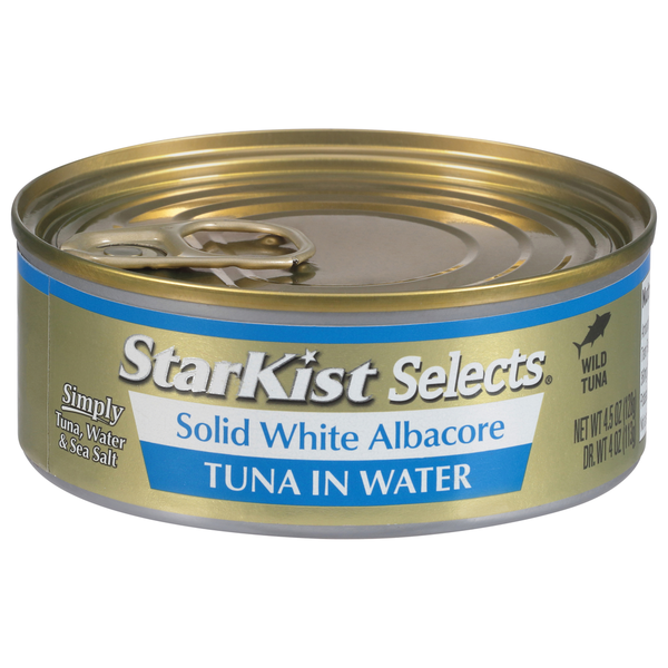 Canned Meat & Seafood StarKist Tuna, Solid White Albacore hero