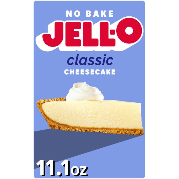 Doughs, Gelatins & Bake Mixes Jell-O No Bake Real Cheesecake Dessert hero